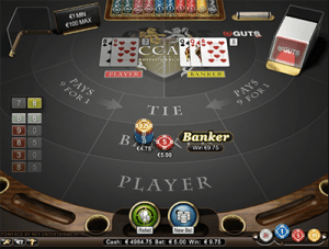 netent baccarat banker bet