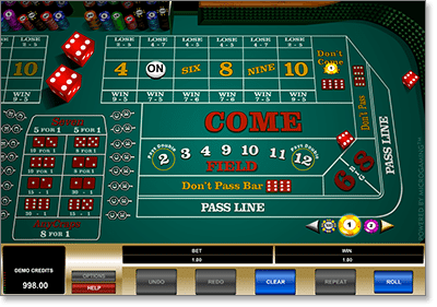 Microgaming instant play online craps @ All Slots Casino