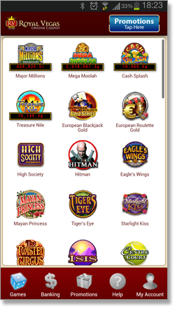 Royal Vegas Casino App