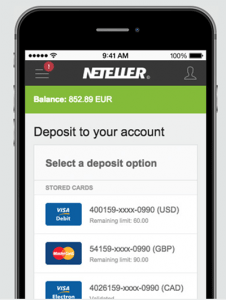 Neteller mobile casino deposits