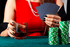 Gambling and drinking