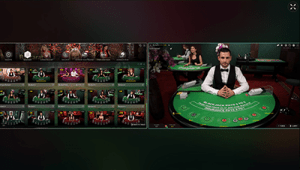 multiple blackjack tables live at All Slots online casino