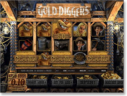 BetSoft Gold Digger 3D Slots