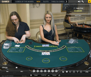 live dealer casino hold'em playtech