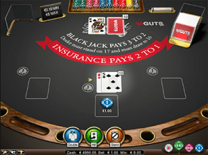 Hard 13 on NetEnts Blackjack Pro