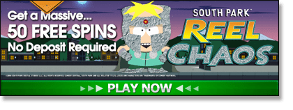 50 Free Spins on South Park Reel Chaos