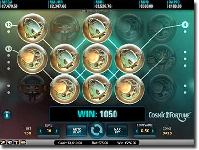 Cosmic Fortune Progressive Jackpot Slot