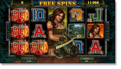 Girls with Guns Free Spins