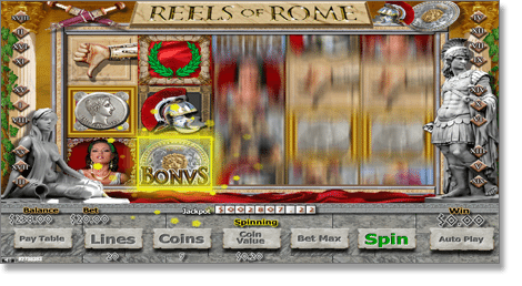 Reels of Rome Online Slots