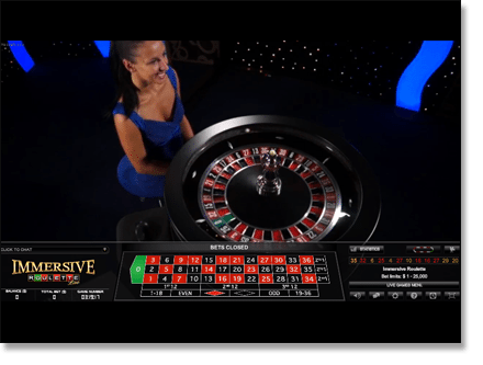 Immersive 3D Live Dealer Roulette