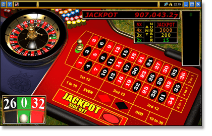 Roulette Royale Progressive Jackpot Game