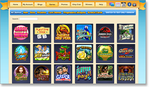 Bingo Casino Side Games