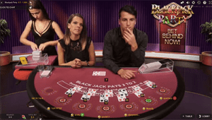 Two dealers for Evolution Gaming's Blackjack Party