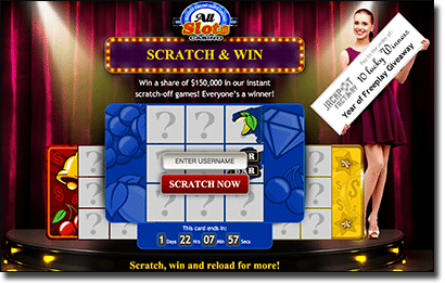 All Slots scratchie promotion