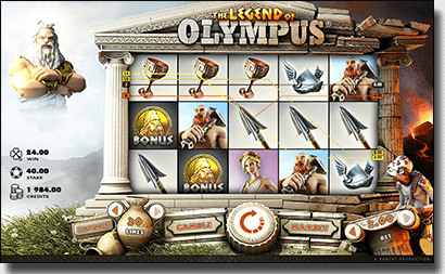 Legend of Olympus online pokies