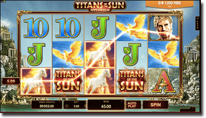 Titans of the Sun Hyperion pokies