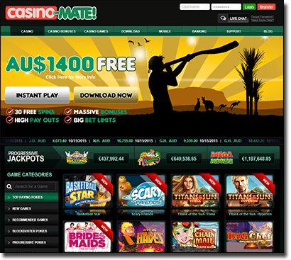 Casino-Mate - new Instant Play interface for real money gamblers