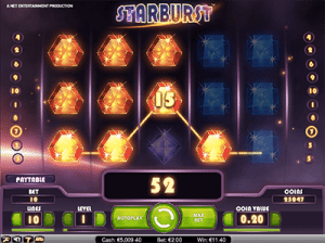 base game of netents starburst