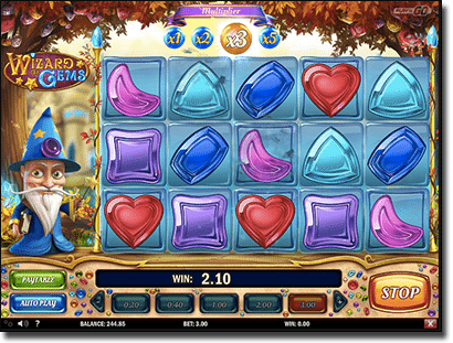 Wizard of Gems online pokies at Guts Casino