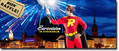 Win a trip to Eurovision 2016 with Rizk Casino