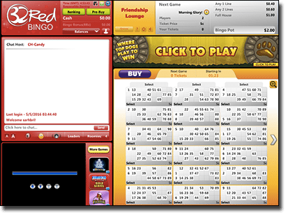 Play bingo online at 32Red.com