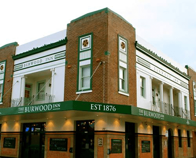 The Burwood Inn in Newcastle, NSW