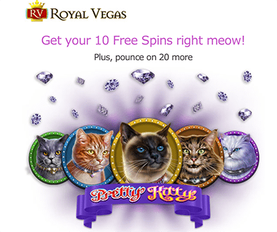 Pretty Kitty pokie promo bonus