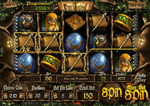 Enchanted slot game