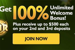 Unlimited new player bonus