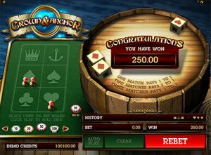 Crown and Anchor niche games by Microgaming