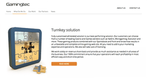 gamingtec turnkey solution