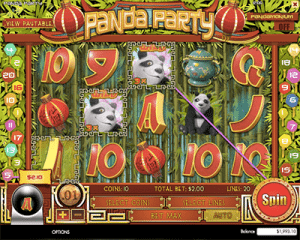 rival panda party pokie