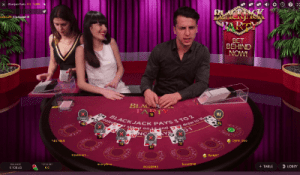 Live blackjack party