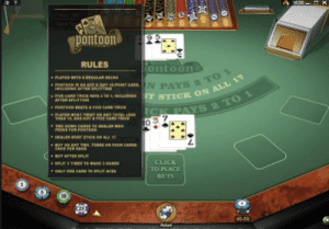 microgaming pontoon