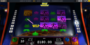 Payouts on Space Invaders