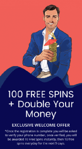 Agent Spinner welcome bonus free spins