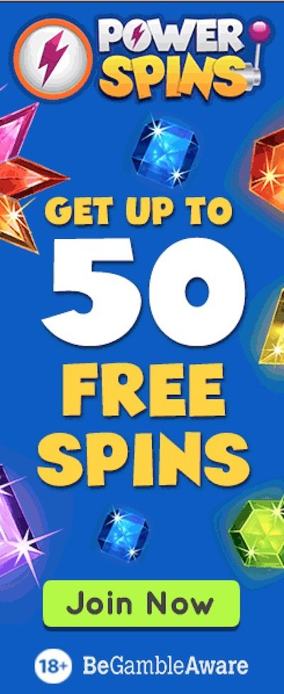 Power Spins welcome bonus