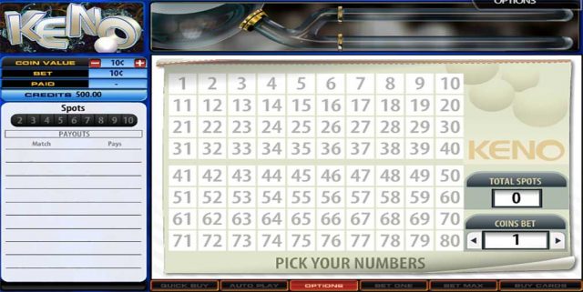 keno online lotto