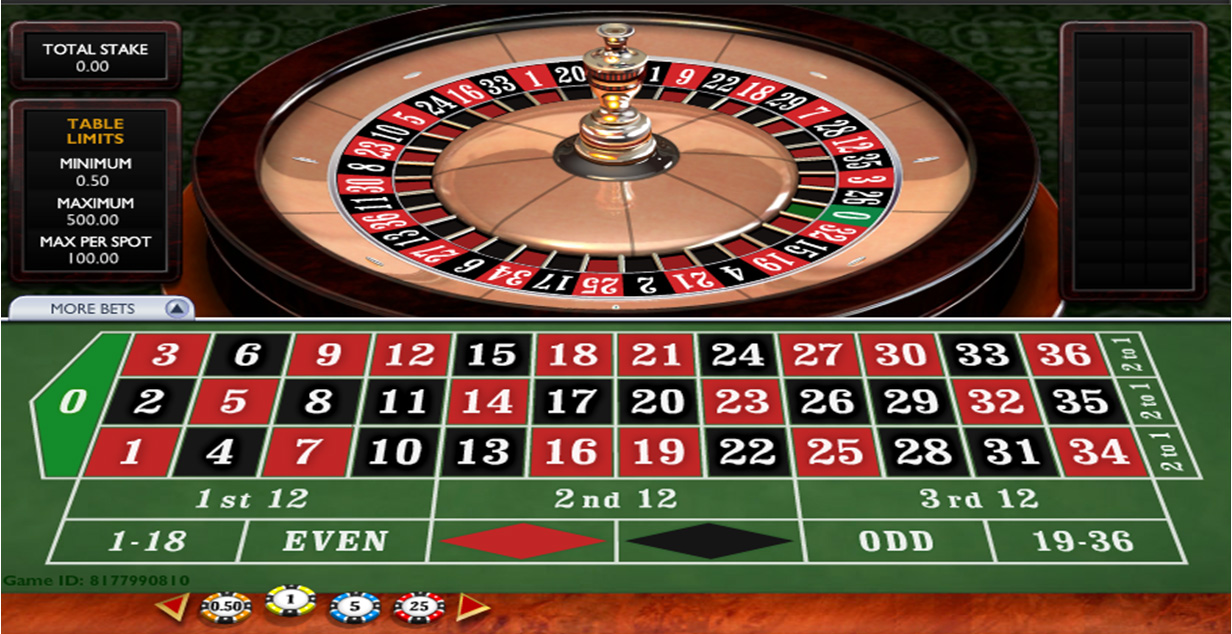 Play roulette for free