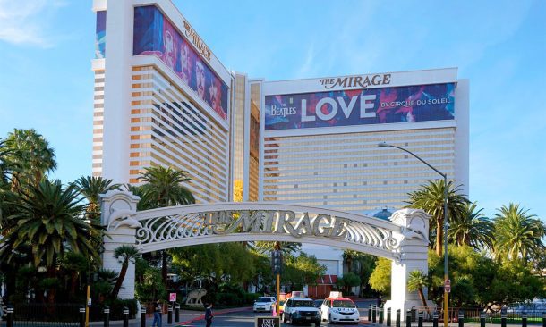 The Mirage casino in Las Vegas