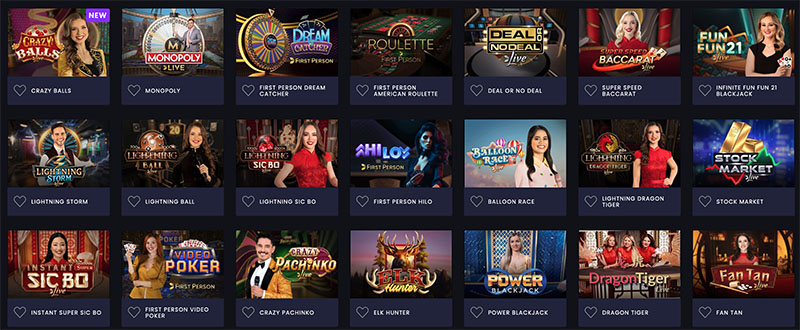 Casiyou has got many live casino games