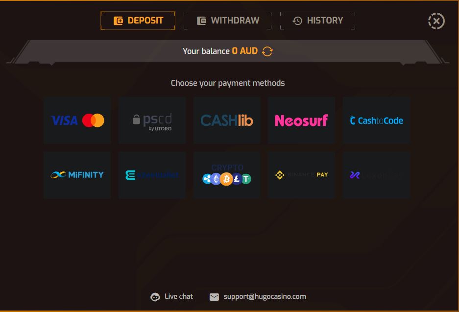 Hugo Deposit