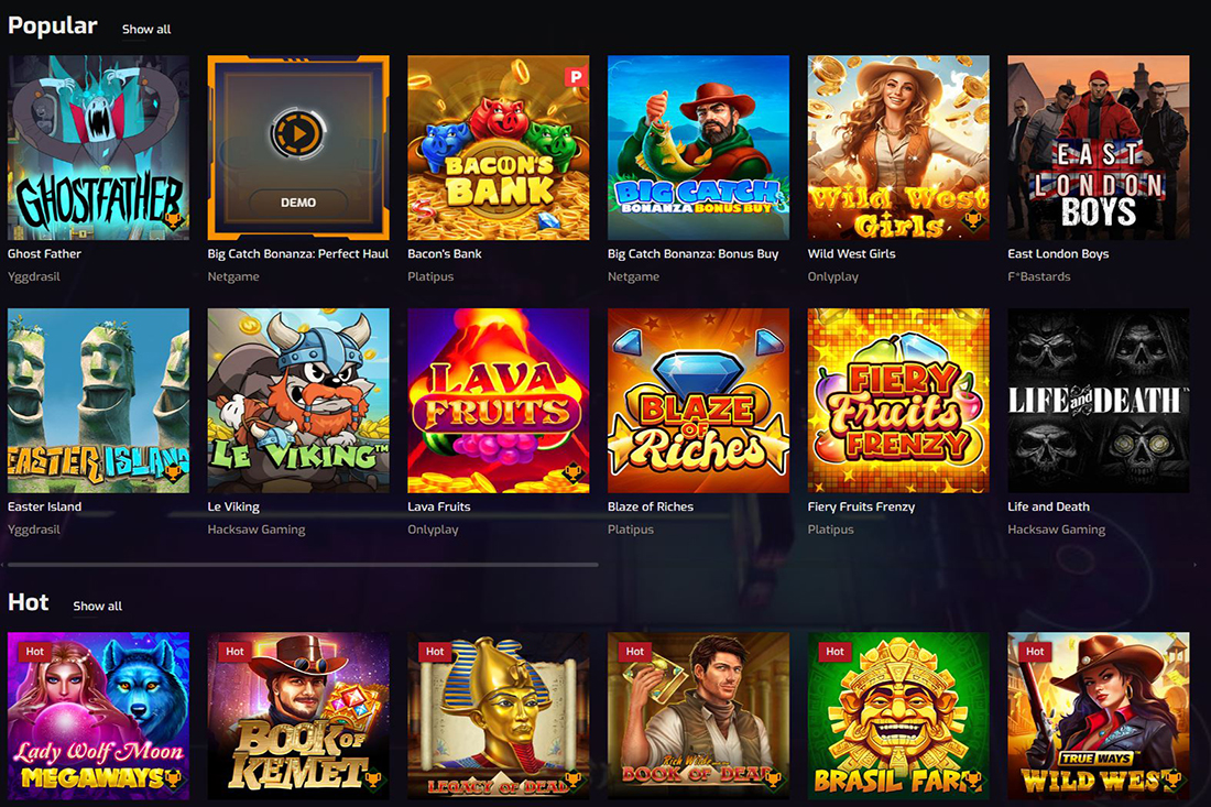 Hugo Slots