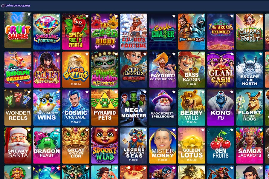 Online Casino Games SLots