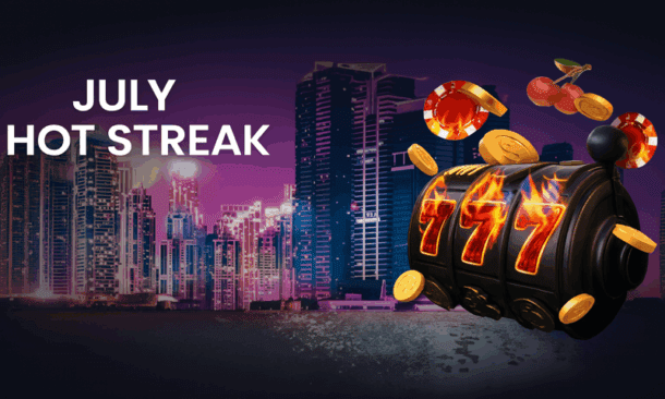 SlotSite July Hot Streak Promotion
